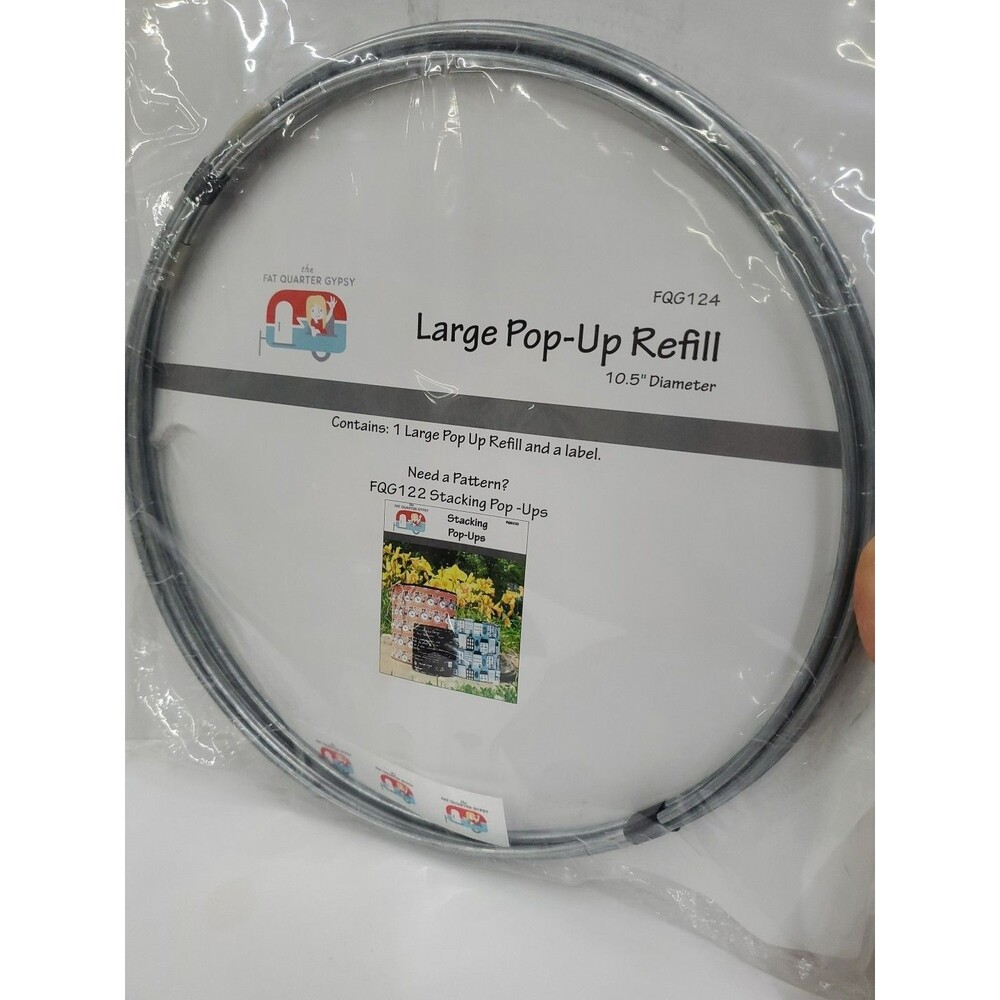 Fat Quarter‎ Gypsy - Large Pop-Up Refill/FQG124/10.5" Diameter/Template Included - Picture 3 of 14